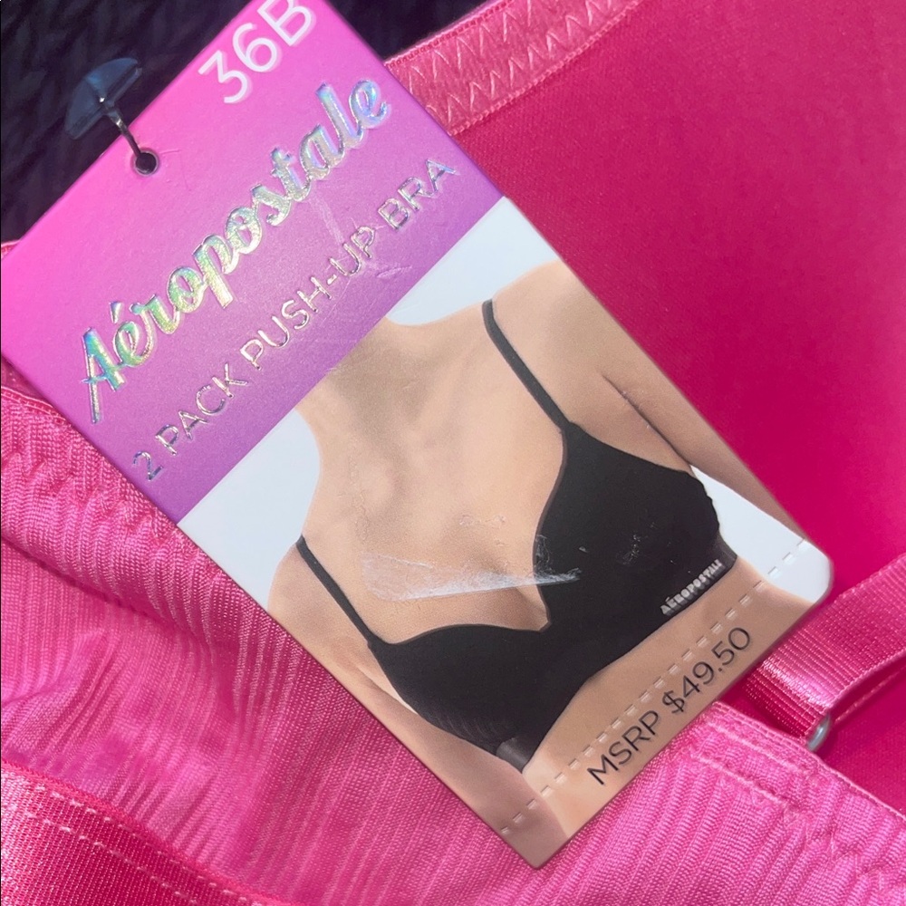 Aeropostale Vibrant Pink Bra - Picture 4 of 8